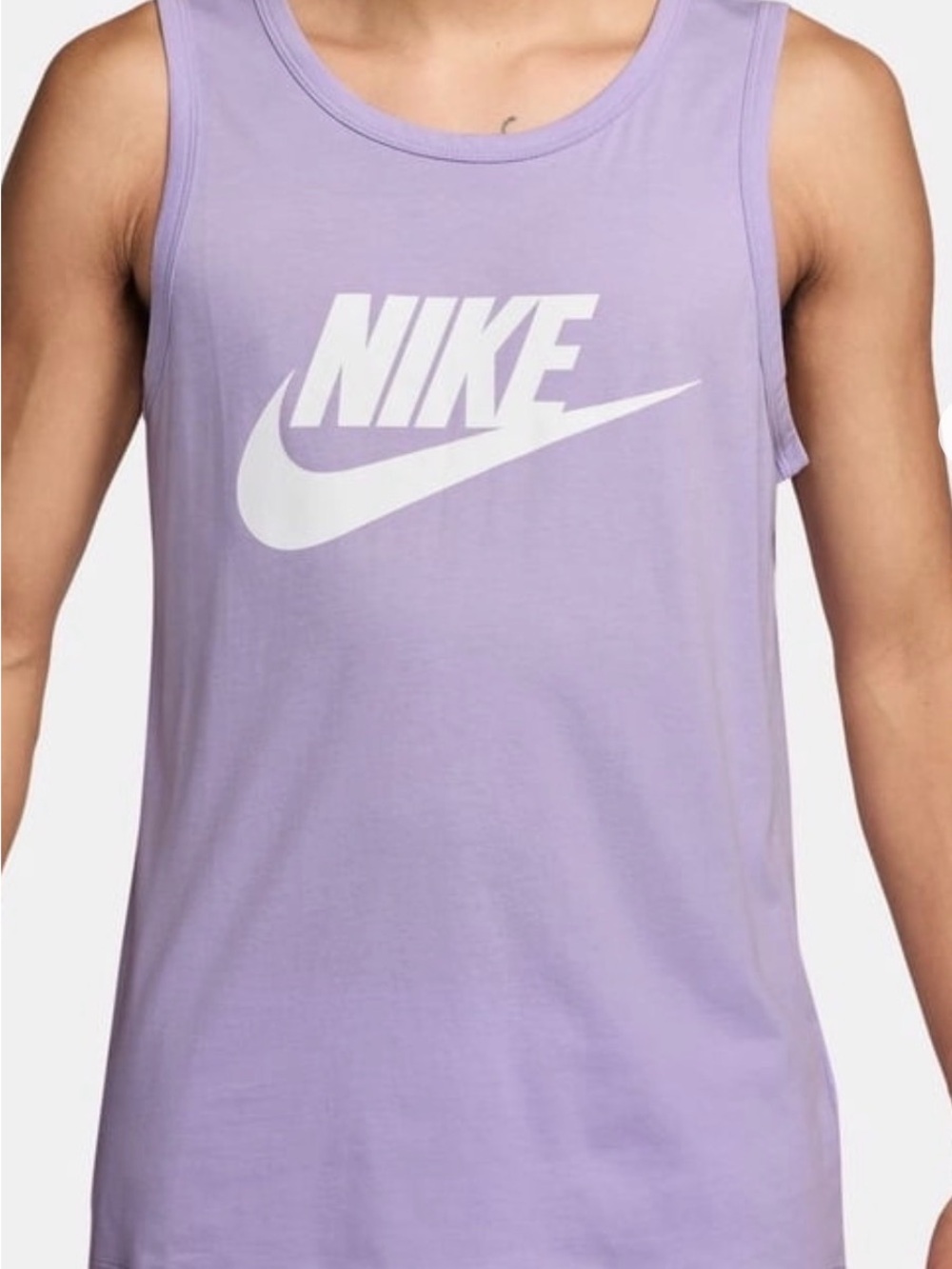 Nike Men’s Futura Icon Tank Top - Light Purple / Lavender, Size Small. NWT